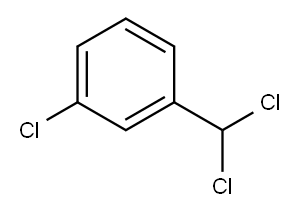 3-クロロ-1-ジクロロメチルベンゼン 化学構造式