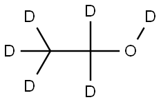 氘代乙醇, 1516-08-1, 结构式