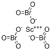 三臭素酸スカンジウム 化学構造式