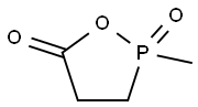 2-METHYL-1,2-OXAPHOSPHOLAN-5-ONE 2-OXIDE Struktur