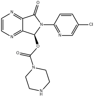 (S)-(+)-N-DESMETHYL ZOPICLONE Structure