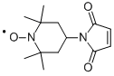 [2,2,6,6-テトラメチル-4-[(2,5-ジヒドロ-2,5-ジオキソ-1H-ピロール)-1-イル]ピペリジン-1-イルオキシ]ラジカル 化学構造式