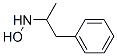 rac-4-[(R*)-2-アミノプロピル]フェノール 化学構造式