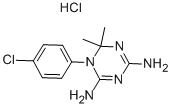 Cycloguanil Hydrochloride Structure