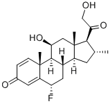 Fluocortolone Structure