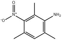 2,4,6-トリメチル-3-ニトロアニリン 化学構造式