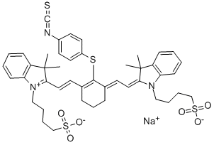 NIR-797异硫氰酸酯 结构式