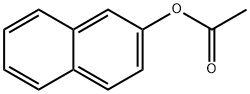 乙酸-2-萘酯, 1523-11-1, 结构式