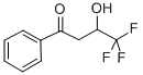 4,4,4-TRIFLUORO-3-HYDROXY-1-PHENYLBUTANE-1-ONE, 1524-15-8, 结构式