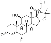 フルドロキシコルチド 化学構造式