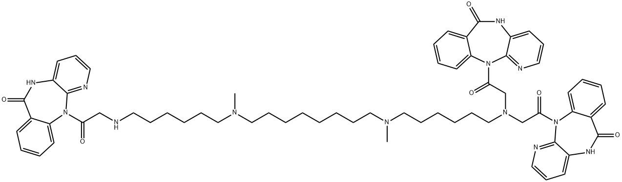 トリピトラミン 化学構造式
