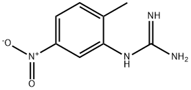 2-甲基-5-硝基苯基胍, 152460-07-6, 结构式