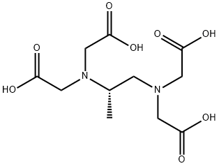 (S)-(+)-1,2-Diaminopropane-N,N,N',N'-tetraacetic acid Structure