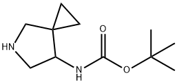 Carbamic acid, 5-azaspiro[2.4]hept-7-yl-, 1,1-dimethylethyl ester (9CI) Struktur