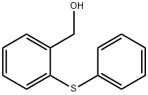 2-Phenylthiobenzenemethanol Struktur