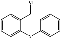 2-(苯硫基)氯苄 结构式