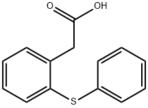 2-[2-(苯硫基)苯基]乙酸, 1527-17-9, 结构式