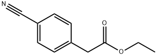 4-氰基-苯乙酸乙酯, 1528-41-2, 结构式