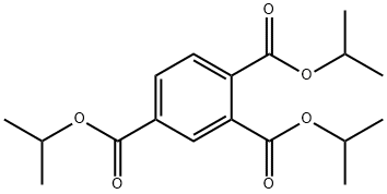 1,3,4-苯三甲酸三丙酯, 1528-53-6, 结构式