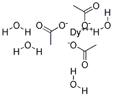 DYSPROSIUM(III) ACETATE TETRAHYDRATE, REACTON®, 99.9% (REO) Structure