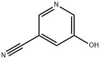 3-氰基-5-羟基吡啶 结构式