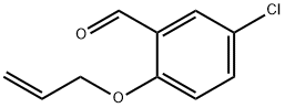 2-(アリルオキシ)-5-クロロベンズアルデヒド 化学構造式