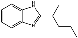 1H-Benzimidazole,2-(1-methylbutyl)-(9CI) Structure