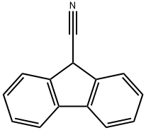 9H-芴-9-甲腈, 1529-40-4, 结构式