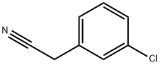 3-クロロベンジル シアニド 化学構造式