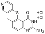 ノラトレキセド二塩酸塩 化学構造式