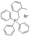 2-METHYLBENZYL TRIPHENYLPHOSPHONIUM BROMIDE Struktur