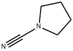 1-氰基吡咯烷, 1530-88-7, 结构式