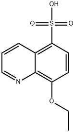 8-乙氧基喹啉-5-磺酸 结构式