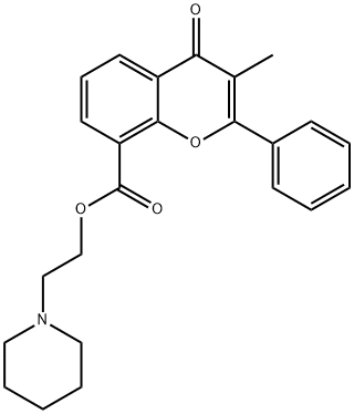 黄酮哌酯, 15301-69-6, 结构式