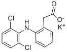双氯芬酸钾 结构式