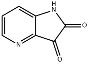 1H-Pyrrolo[3,2-b]pyridine-2,3-dione(9CI) Structure