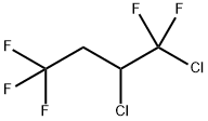 1,2-Dichloro-1,1,4,4,4-pentafluorobutane Structure