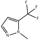 5-(TRIFLUOROMETHYL)-1-METHYL-1H-PYRAZOLE, 153085-15-5, 结构式