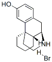 (+)-3-HYDROXYMORPHINAN HYDROBROMIDE Structure