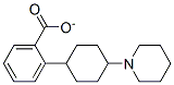 4-Piperidinocyclohexylbenzoate Structure