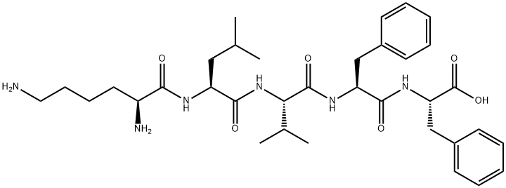 アミロイドΒ-タンパク (16-20) 化学構造式