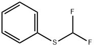 フェニル(ジフルオロメチル)スルフィド 化学構造式