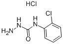 4-(2-CHLOROPHENYL)SEMICARBAZIDE HYDROCHLORIDE Structure