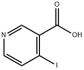 4-碘吡啶-3-羧酸 结构式