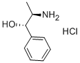 DL-Norephedrine hydrochloride Structure