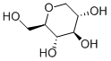 1-デオキシ-β-D-グルコピラノース 化学構造式