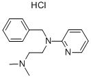 塩酸トリペレナミン 化学構造式