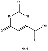 オロト酸ナトリウム 化学構造式