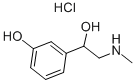 塩酸 DL-フェニレフリン 化学構造式