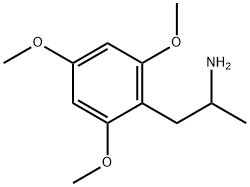2,4,6-TRIMETHOXYAMPHETAMIN Structure